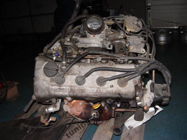 Двигатель Nissan Almera 1.4 в сборе caly навесное оборудование