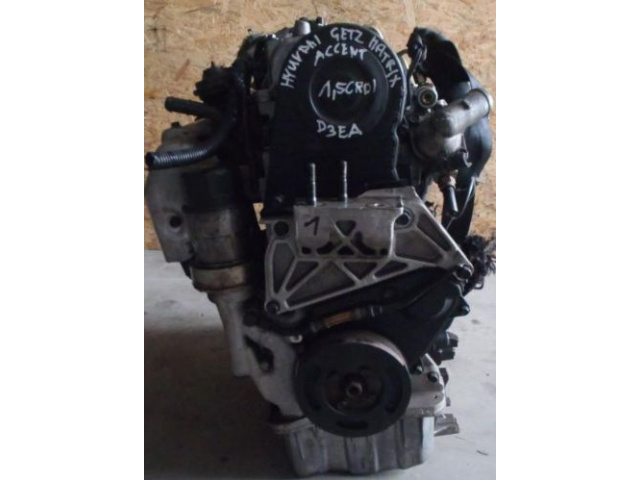 Двигатель HYUNDAI 1, 5 CRDI GETZ MATRIX ACCENT D3EA