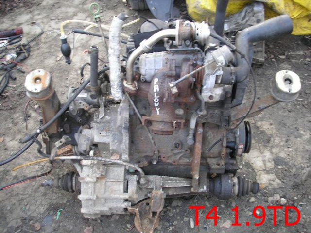 Двигатель VW TRANSPORTER T4 1.9TD в сборе