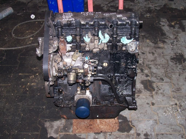 Двигатель PEUGEOT 306 406 1.9TD D8A Cze-wa K-ce