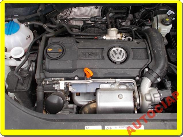 VW PASSAT 1.4 TSI двигатель 122KM CAXA 53.000km 09г.