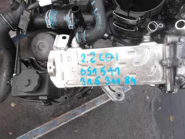 Двигатель MERCEDES 651 2.2 CDI w212 w204 2013 R.