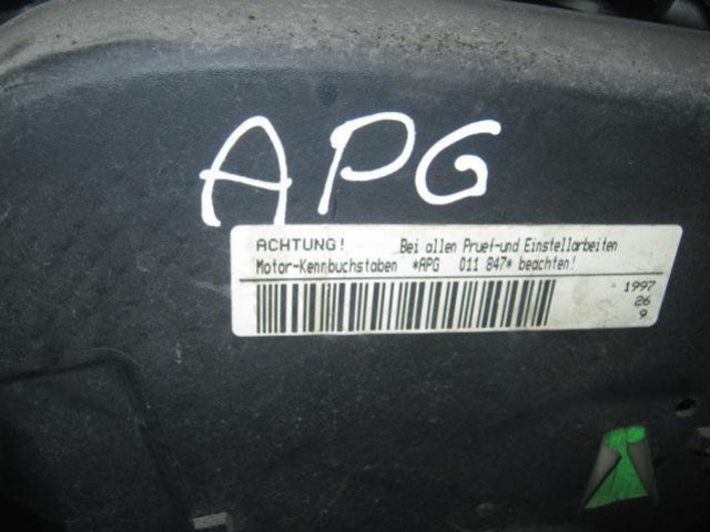Двигатель APG AUDI A3 1, 8 16V 01г. ПОСЛЕ РЕСТАЙЛА