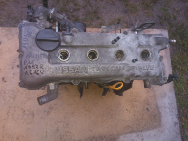 Двигатель NISSAN PRIMERA P11 1.6 16V 140 тыс PRZEBIE