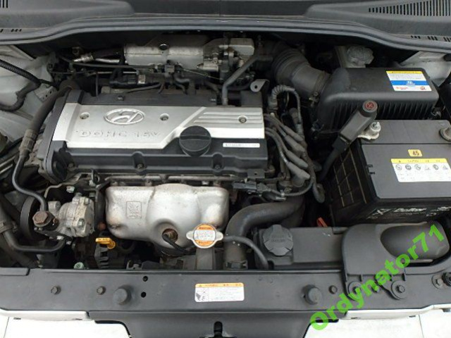 HYUNDAI GETZ 1.4 16V двигатель в сборе