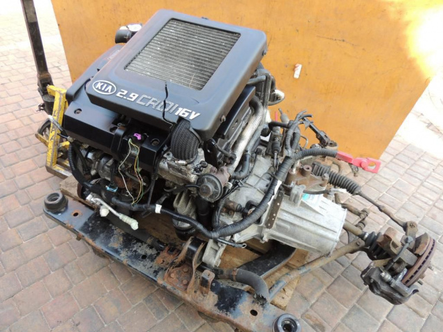 KIA CARNIVAL 2.9 CRDI 01г. двигатель гарантия установка