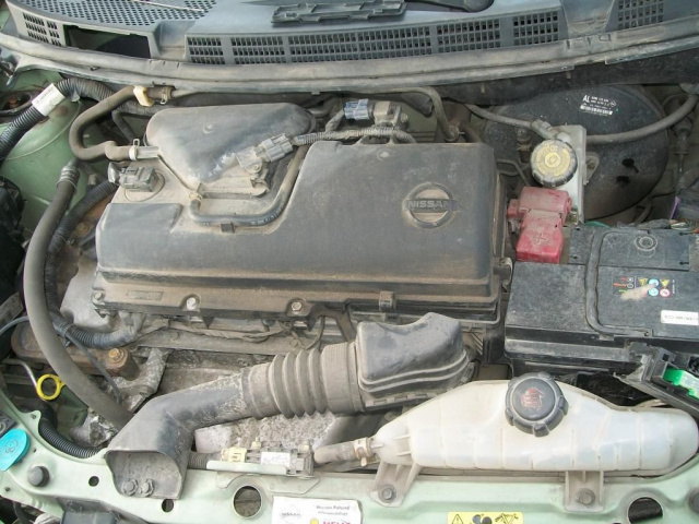 Nissan Micra K12 16V 1.2 48KW двигатель CR12
