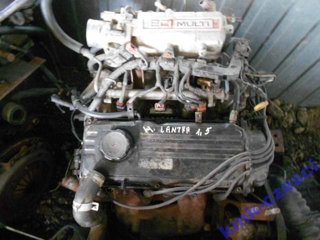 Двигатель в сборе. Hyundai Lantra 1.5