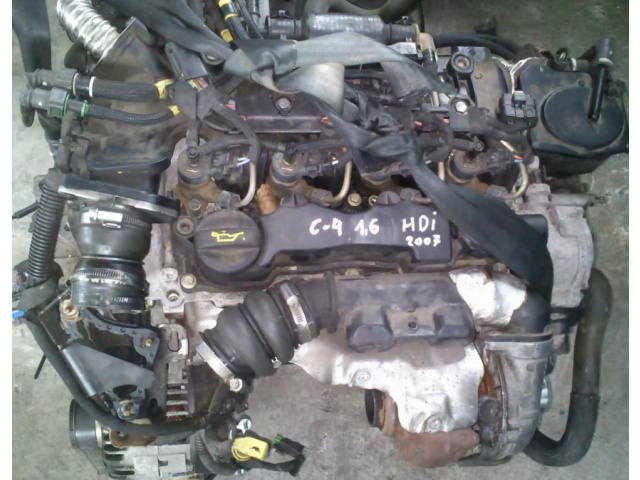 Двигатель Citroen C4 Picasso 1, 6HDi 9HZ 07г. 9H01 в сборе