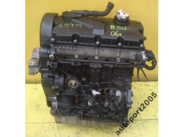Двигатель Skoda ROOMSTER FABIA 1, 9TDI 105 л.с. BSW 06г..