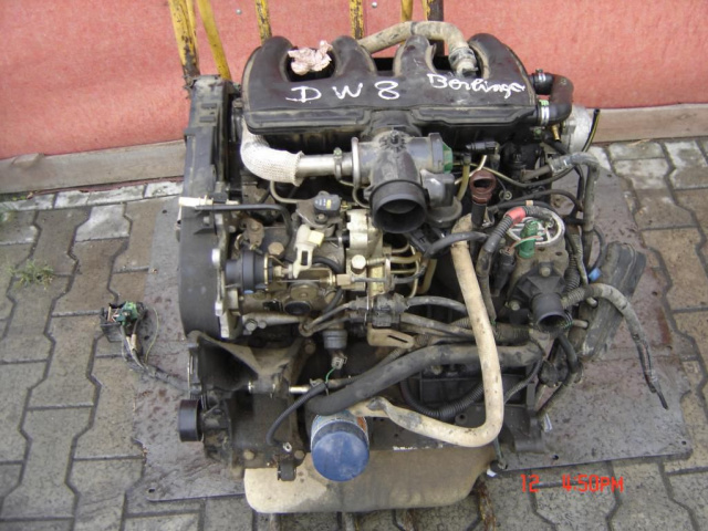 Двигатель 1.9D Citroen Berlingo DW8