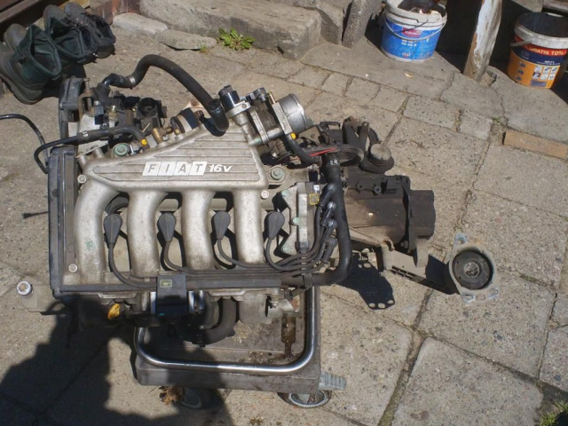 Двигатель в сборе Fiat marea 1.6 z навесным оборудованием Акция!