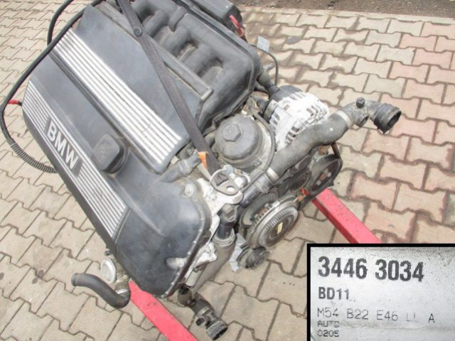Двигатель BMW E46 2.0 2.2 M54B22 M54 B22 в сборе