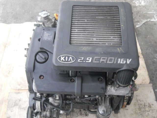 Двигатель Kia Carnival II 2.9 CRDI 2005г.