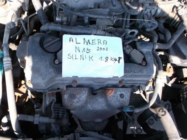 Двигатель NISSAN ALMERA N16 1.8 B