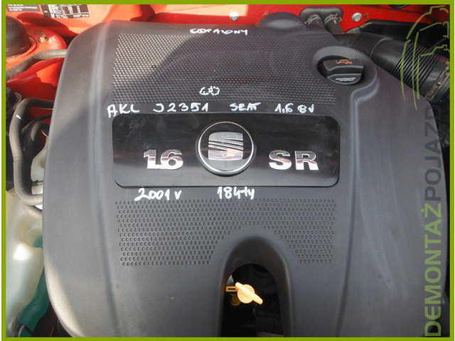 20898 двигатель SEAT CORDOBA 1.6 8V AKL FILM QQQ