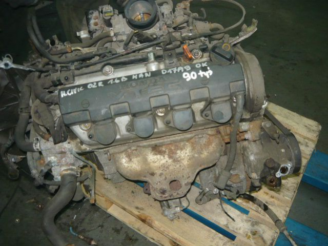 HONDA CIVIC COUPE 2002г. 1, 7B двигатель D17A9