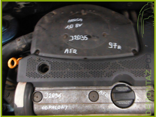 17332 двигатель SEAT AROSA AER 1.0 8V FILM QQQ