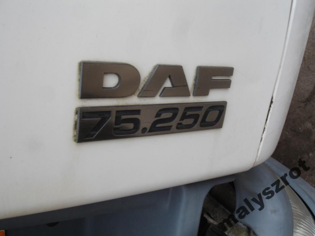 DAF CF 75.250 EURO 3 250KM 186kW двигатель PE 183C1