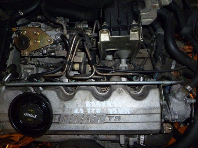 Двигатель 1.9 1, 9 TD 75KM FIAT BRAVA 1999г..