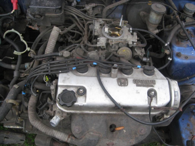 Двигатель + коробка передач z навесным оборудованием Honda civic 91-95 1.3