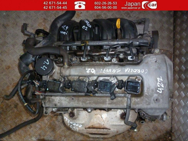 Двигатель TOYOTA COROLLA E11 E12 1.4 VVTI бензин 4ZZ