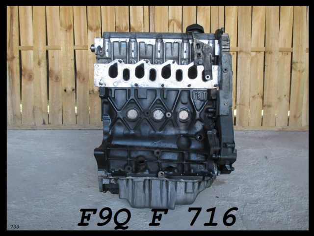 Двигатель F9Q F 716 RENAULT LAGUNA I MEGANE 1.9 DTI