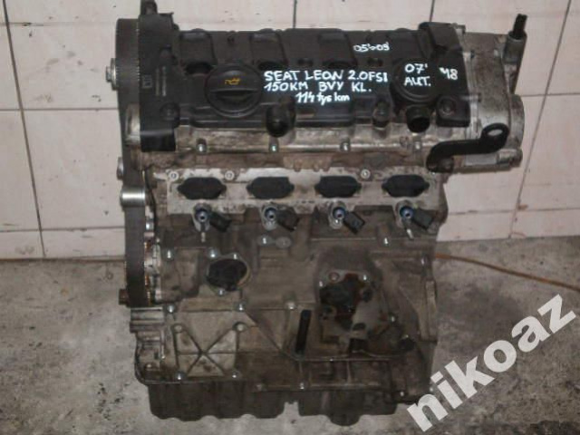 SEAT LEON 2.0 FSI 07 150 л.с. BVY двигатель