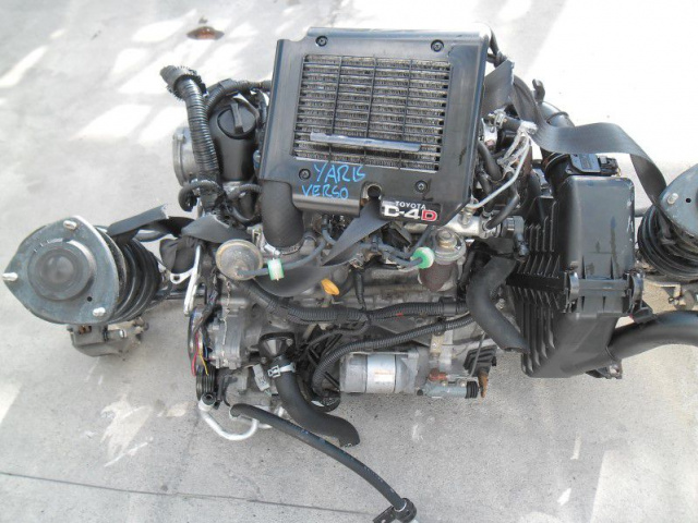 TOYOTA YARIS VERSO двигатель 1.4 D4D 1ND P52C