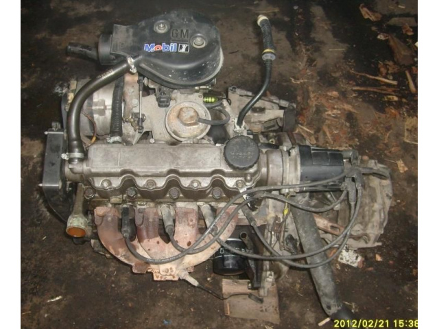 Двигатель Opel Vectra A 1.6 8v в сборе i коробка передач
