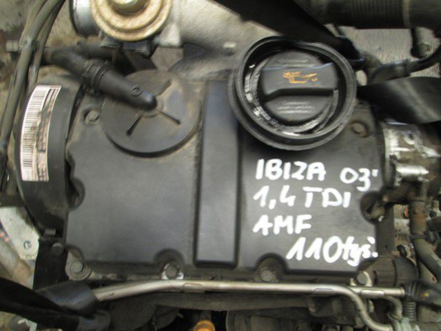 SEAT IBIZA 1.4 TDI двигатель AMF