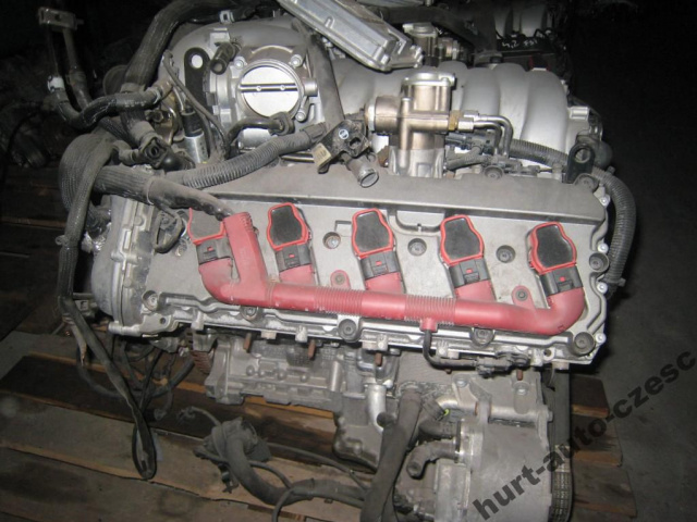 Двигатель в сборе audi S8 4e0 D3 5.2 fsi 77 тыс km