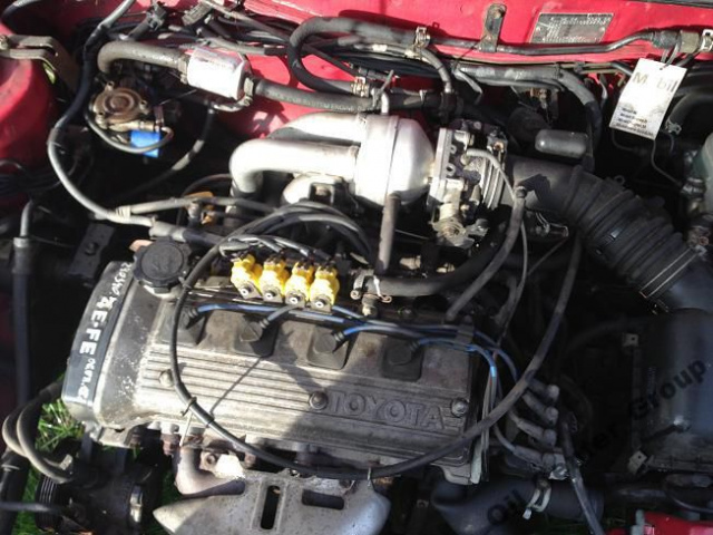 Двигатель в сборе 1.4 4E-FE Toyota Corolla E11 Wroc