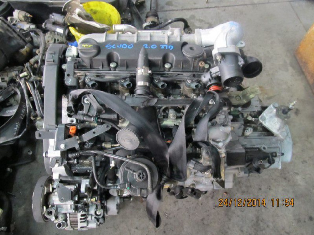 FIAT SCUDO DUCATO 2.0 JTD двигатель PSA RHX 10DY JU