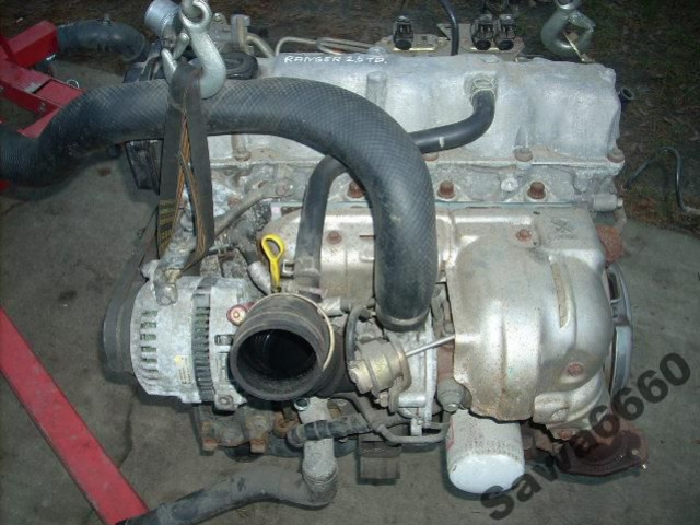 Двигатель 2.5 TD FORD RANGER 2.5TD 2002г..