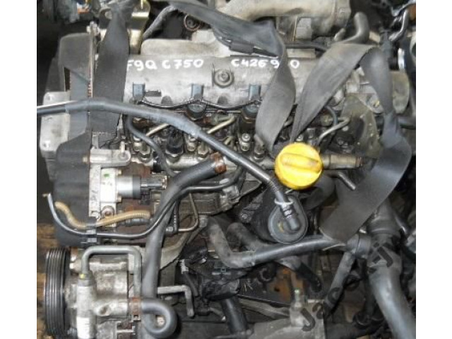 Двигатель Renault Laguna 1, 9 DCi F9Q C 750 120KM в сборе