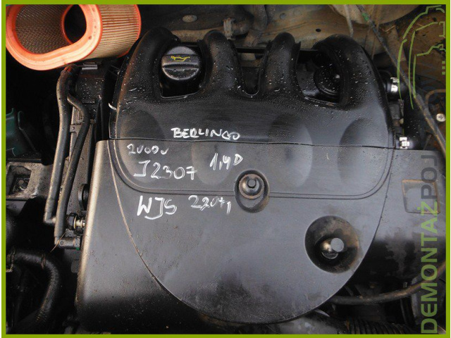 20617 двигатель CITROEN BERLINGO WJZ(DW8) 1.9 D