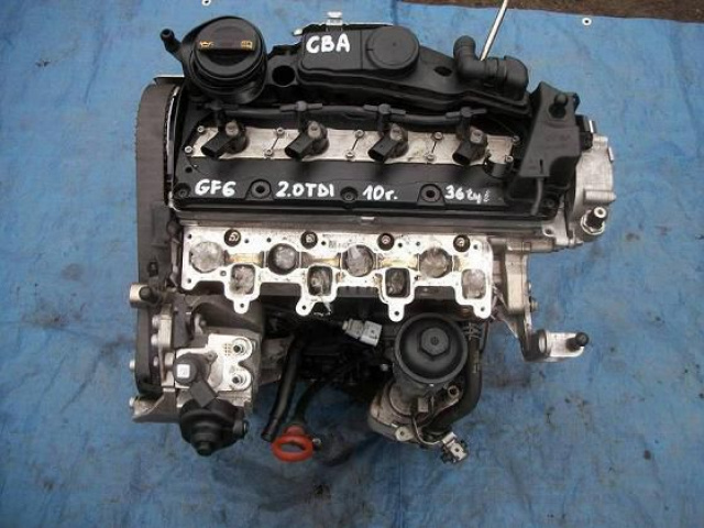Двигатель CBA 2.0 TDI VW GOLF VI OCTAVIA II EOS 2010г.