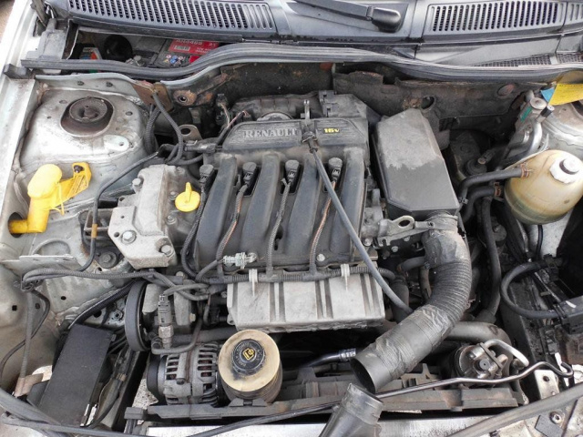 Двигатель в сборе. 1.6 16V K4M Renault Laguna I ПОСЛЕ РЕСТАЙЛА