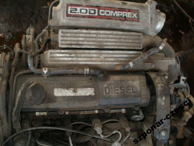 Двигатель в сборе RF MAZDA 626 V GE 2.0 D COMPREX