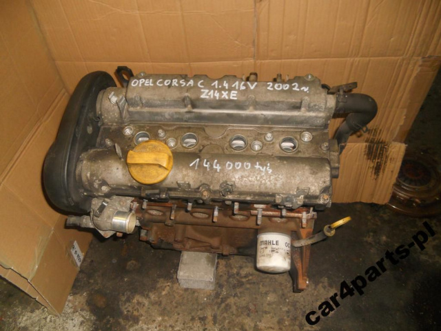 Двигатель без навесного оборудования OPEL CORSA C 1.4 16V Z14XE