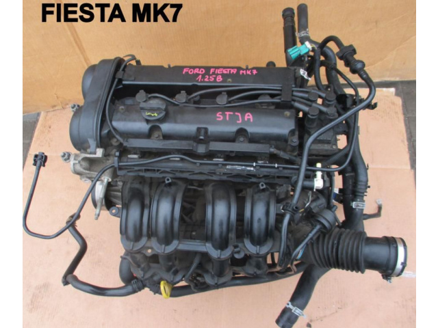 FORD FIESTA MK7 1.25 B двигатель STJA в сборе 08-