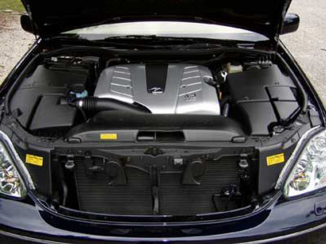 Двигатель Lexus LS430 3UZ-FE GS430 4.3 V8 01 VVT-I