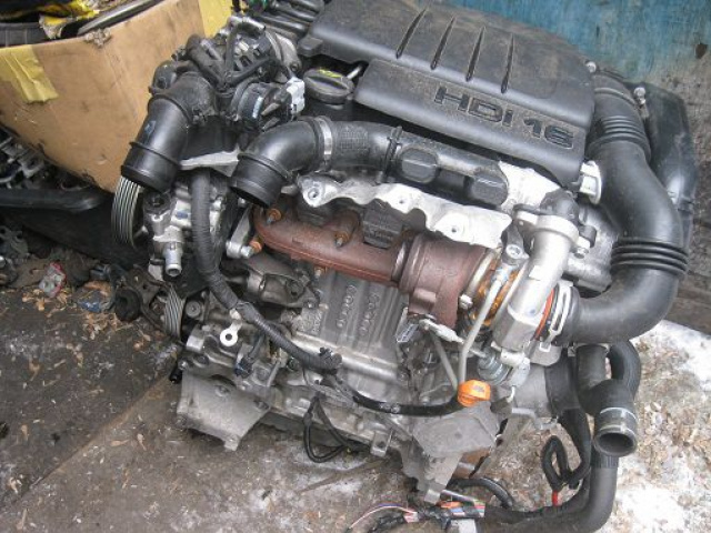 Двигатель CITROEN C4 BERLINGO 1.6 HDI 80 тыс KM 9H02
