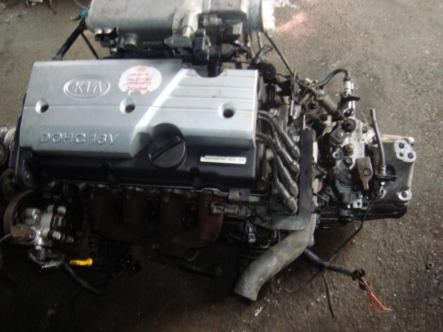 Kia rio 1.6 16v двигатель G4E в сборе