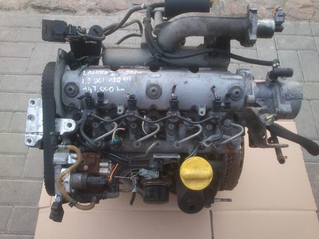 Двигатель RENAULT LAGUNA II 1.9 DCI 120 TRAFIC MEGANE