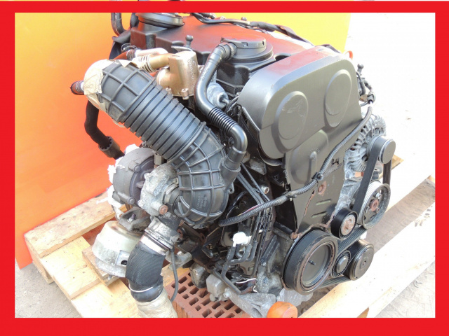 Двигатель AUDI 2.0TDI BRE 100% в сборе гарантия