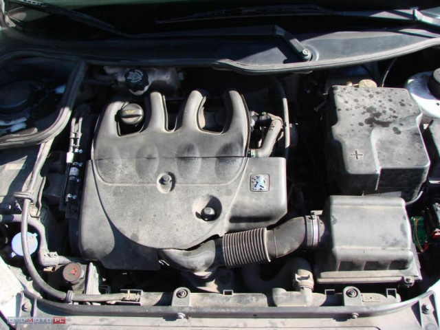 Двигатель в сборе 1.9D Peugeot 206 2001г. поврежденный