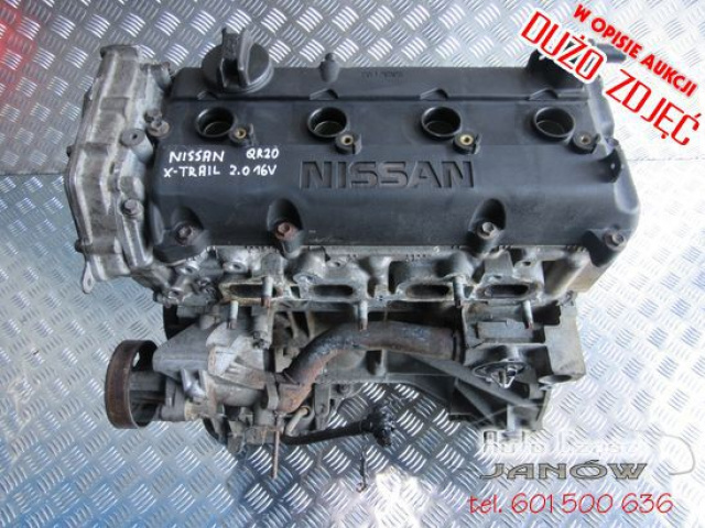 Двигатель Nissan X-Trail 2.0 16V 01-07r QR20 pomiar !