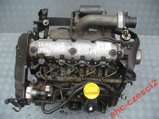 AHC2 двигатель RENAULT TRAFIC 1.9 DCI F9K